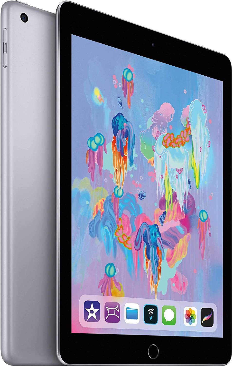 Apple 9.7-inch iPad (Early 2018, 32GB, Wi-Fi Only, Space Gray) MR7F2LL/A